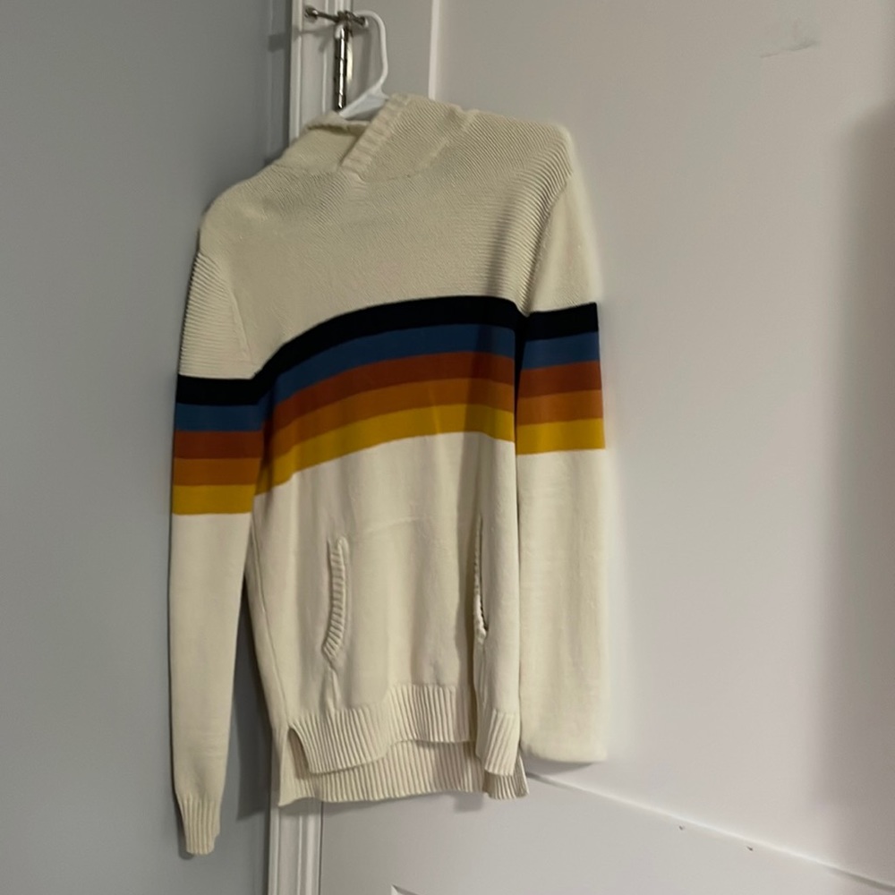 Retrofit Creamed Colored Sweatshirt